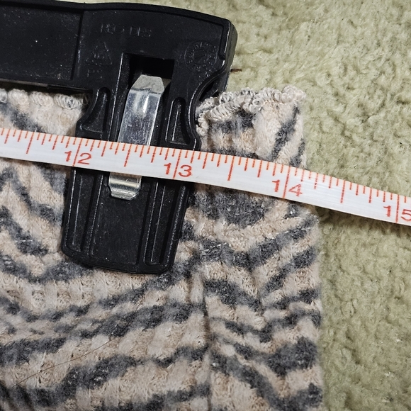 American Eagle | Ribbed Zebra Print Short Sleeve Pajama Set with Shorts sz Small - Picture 7 of 8